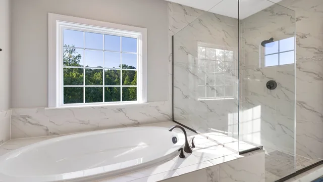 Alcove cleared for a tub-to-shower conversion in Newark, NJ